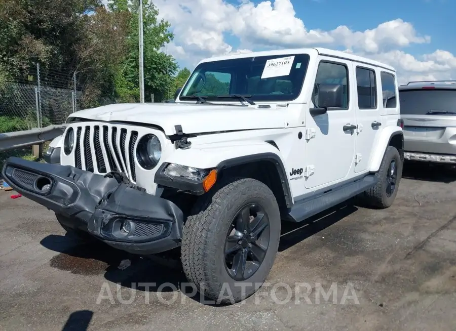 JEEP WRANGLER UNLIMITED 2021 vin 1C4HJXEG3MW703772 from auto auction Iaai