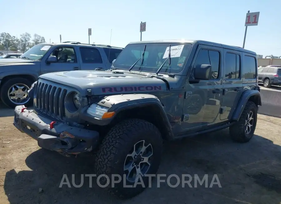 JEEP WRANGLER UNLIMITED 2021 vin 1C4HJXFN6MW508682 from auto auction Iaai