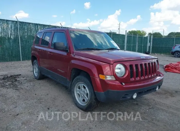 JEEP PATRIOT 2016 vin 1C4NJPBB4GD763538 from auto auction Iaai