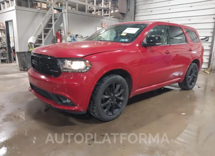 DODGE DURANGO 2018 vin 1C4RDJDG1JC209756 from auto auction Iaai