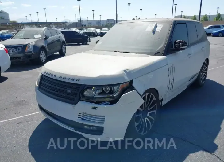 LAND ROVER RANGE ROVER 2016 vin SALGR2PFXGA313998 from auto auction Iaai