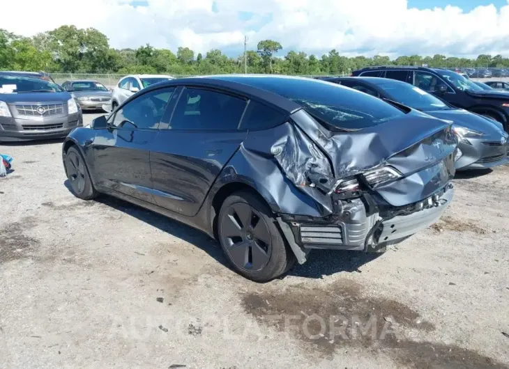 TESLA MODEL 3 2023 vin 5YJ3E1EA1PF615349 from auto auction Iaai