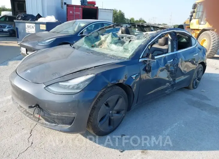 TESLA MODEL 3 2018 vin 5YJ3E1EA9JF057984 from auto auction Iaai