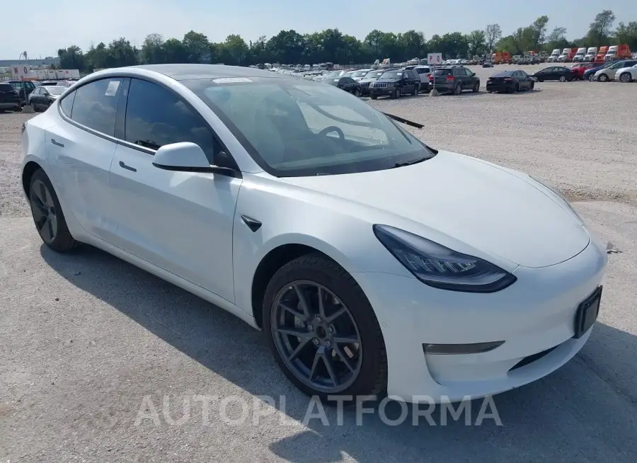 TESLA MODEL 3 2021 vin 5YJ3E1EB6MF855999 from auto auction Iaai