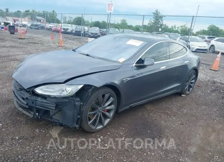 TESLA MODEL S 2016 vin 5YJSA1E47GF131204 from auto auction Iaai