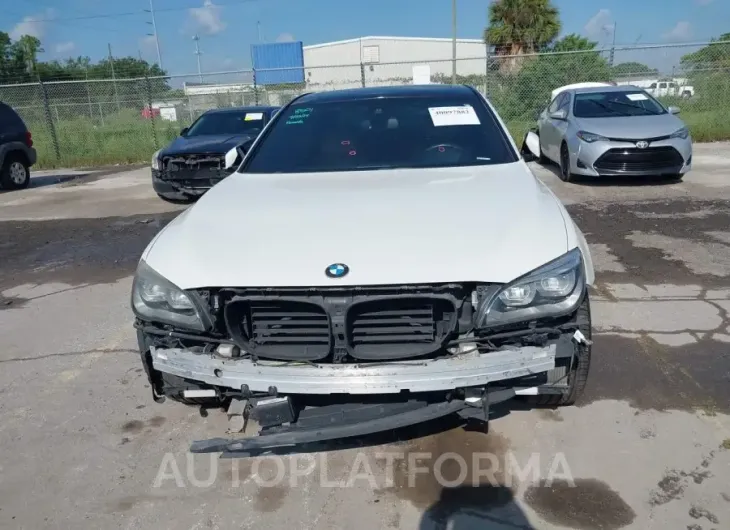 BMW 750I 2015 vin WBAYA8C56FG197811 from auto auction Iaai