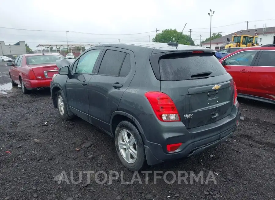 CHEVROLET TRAX 2019 vin 3GNCJKSBXKL385391 from auto auction Iaai