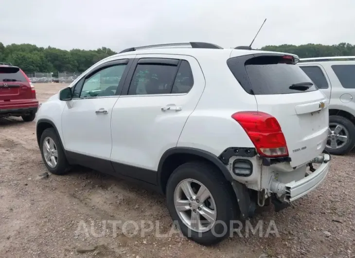 CHEVROLET TRAX 2020 vin KL7CJPSB1LB028073 from auto auction Iaai