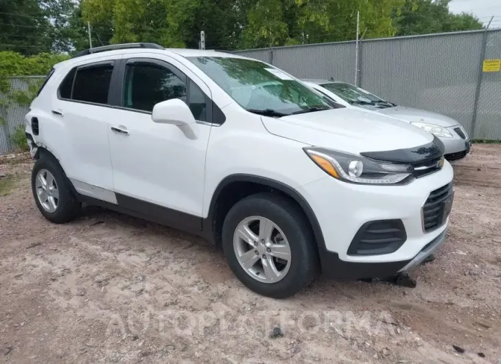 CHEVROLET TRAX 2020 vin KL7CJPSB1LB028073 from auto auction Iaai