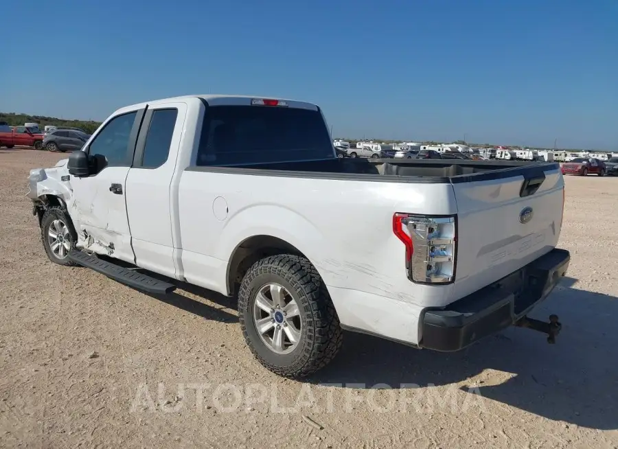 FORD F150 2018 vin 1FTEX1C50JKD86827 from auto auction Iaai