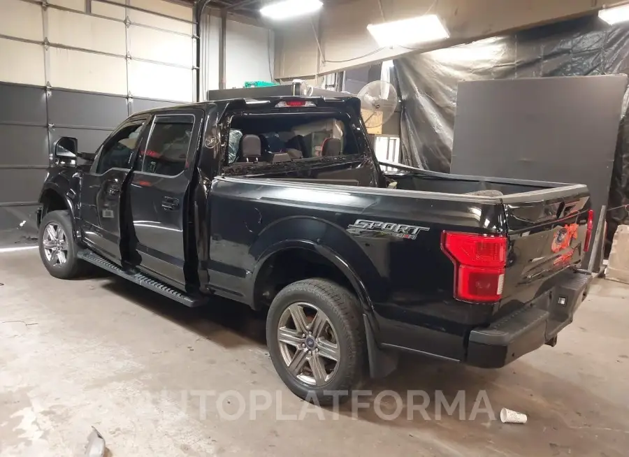 FORD F-150 2020 vin 1FTFW1E43LKF42101 from auto auction Iaai