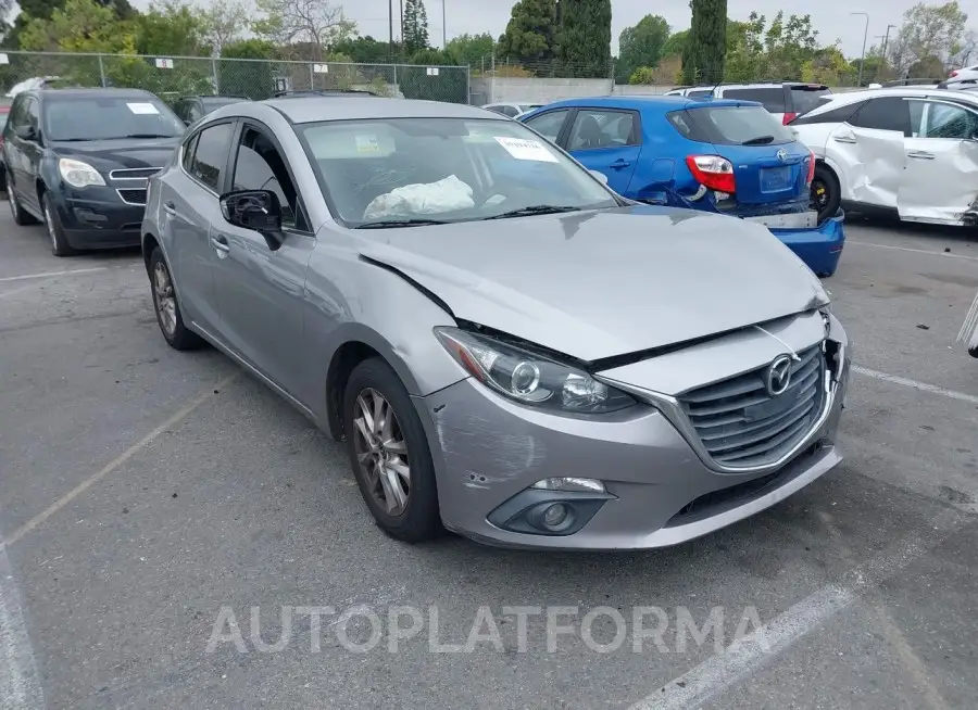 MAZDA MAZDA3 2015 vin 3MZBM1L75FM155206 from auto auction Iaai