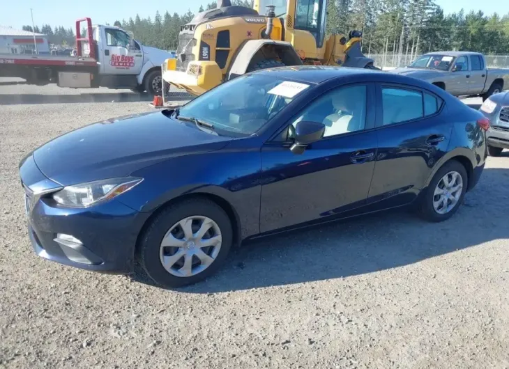 MAZDA MAZDA3 2015 vin 3MZBM1U70FM152518 from auto auction Iaai