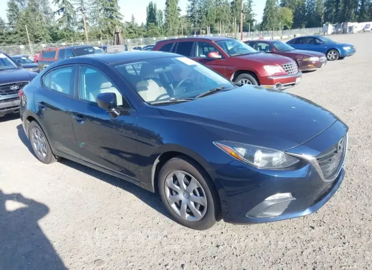 MAZDA MAZDA3 2015 vin 3MZBM1U70FM152518 from auto auction Iaai