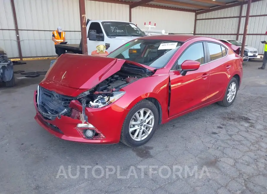 MAZDA MAZDA3 2016 vin JM1BM1U76G1310314 from auto auction Iaai