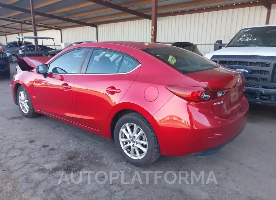 MAZDA MAZDA3 2016 vin JM1BM1U76G1310314 from auto auction Iaai