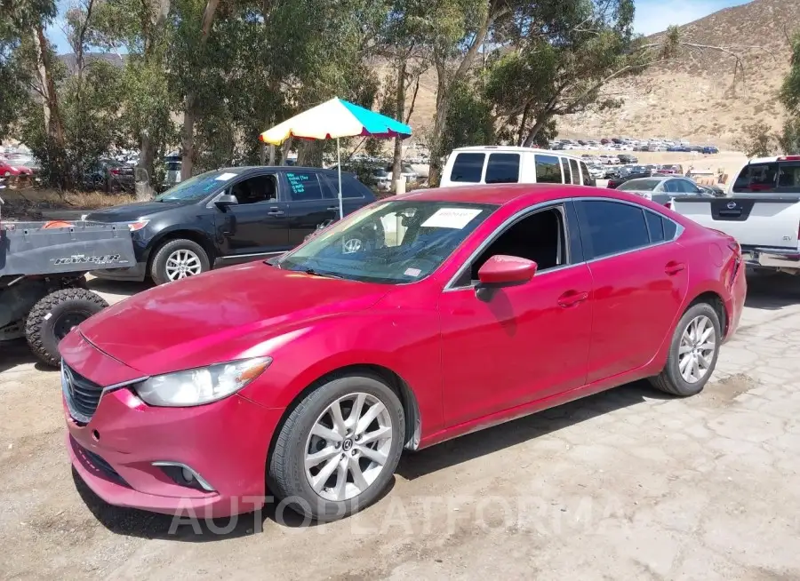 MAZDA MAZDA6 2016 vin JM1GJ1U52G1488167 from auto auction Iaai