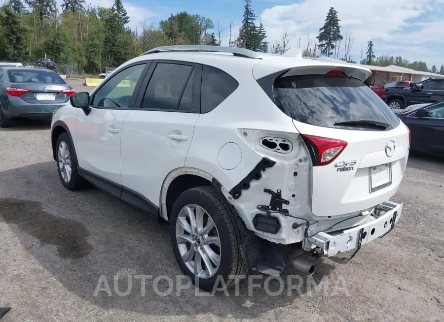 MAZDA CX-5 2015 vin JM3KE2DY9F0496423 from auto auction Iaai