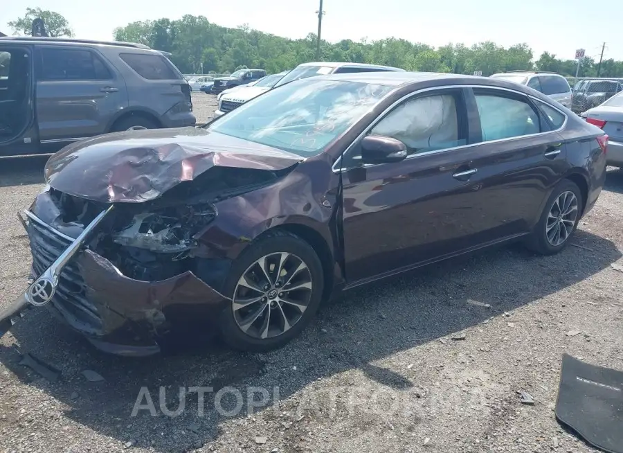 TOYOTA AVALON 2016 vin 4T1BK1EB3GU235221 from auto auction Iaai