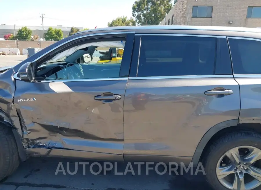 TOYOTA HIGHLANDER HYBRID 2019 vin 5TDDGRFH5KS064212 from auto auction Iaai