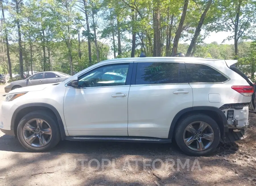 TOYOTA HIGHLANDER 2018 vin 5TDDZRFH0JS860231 from auto auction Iaai