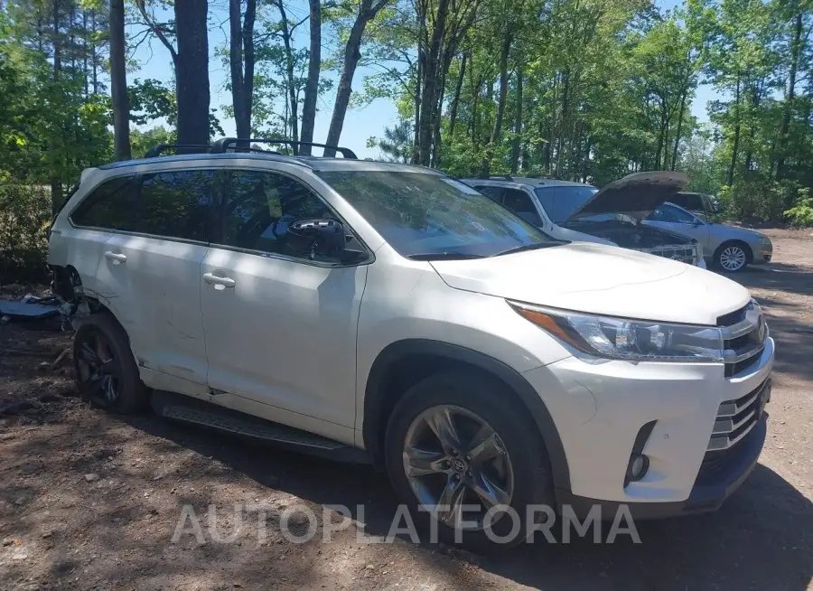 TOYOTA HIGHLANDER 2018 vin 5TDDZRFH0JS860231 from auto auction Iaai