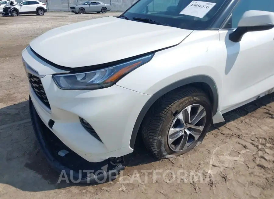 TOYOTA HIGHLANDER 2020 vin 5TDGZRAH0LS513151 from auto auction Iaai