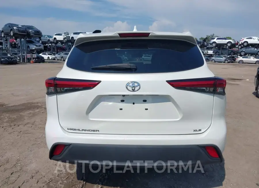 TOYOTA HIGHLANDER 2020 vin 5TDGZRAH0LS513151 from auto auction Iaai