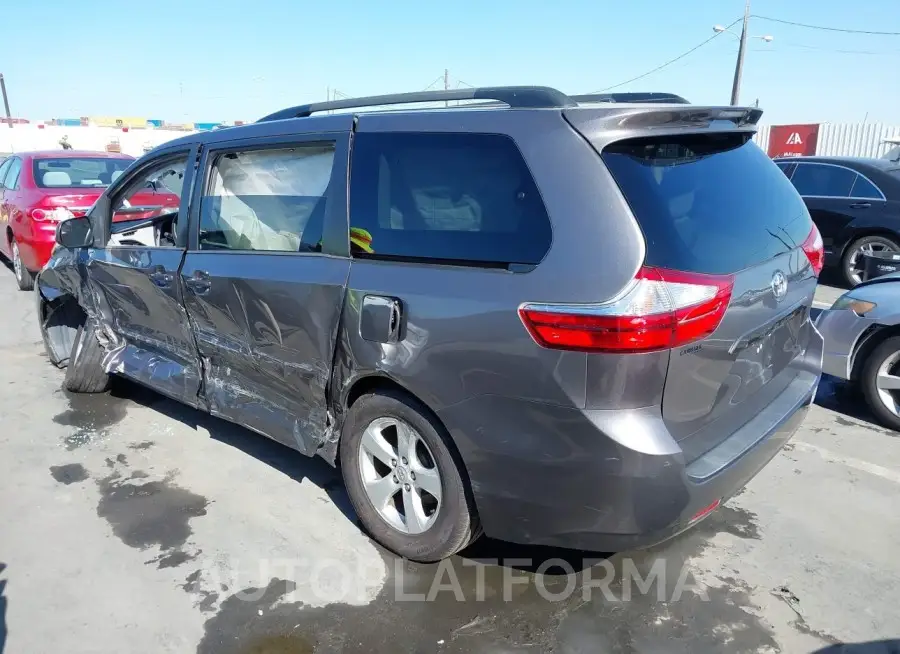 TOYOTA SIENNA 2015 vin 5TDKK3DC7FS529282 from auto auction Iaai