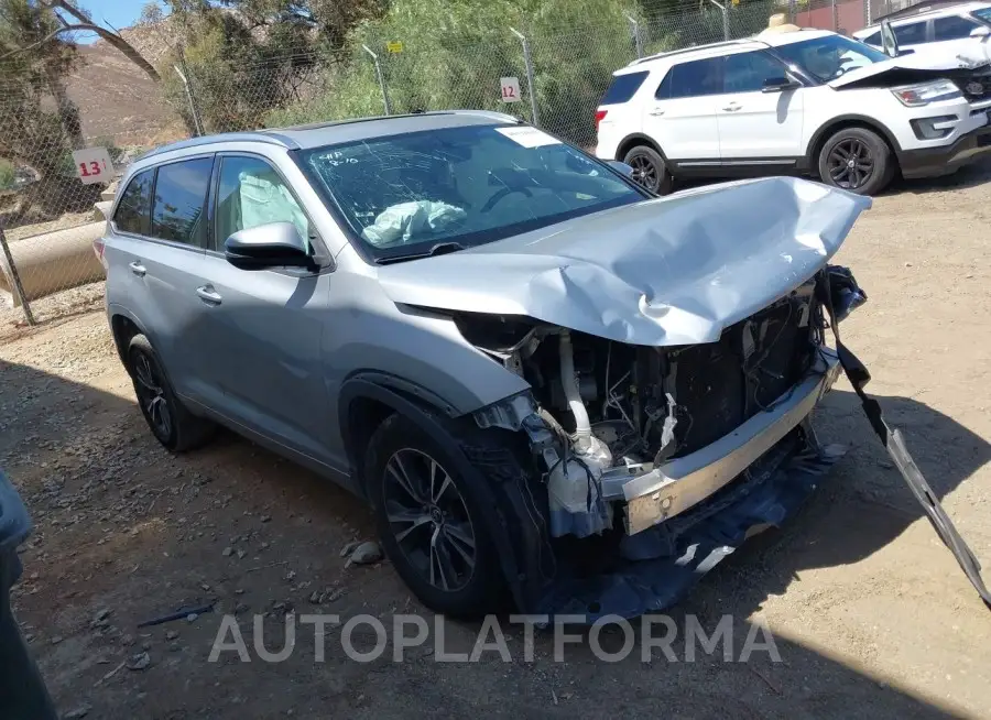 TOYOTA HIGHLANDER 2016 vin 5TDKKRFH4GS122808 from auto auction Iaai