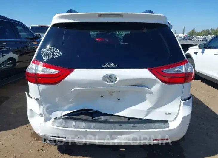 TOYOTA SIENNA 2017 vin 5TDKZ3DC5HS803075 from auto auction Iaai