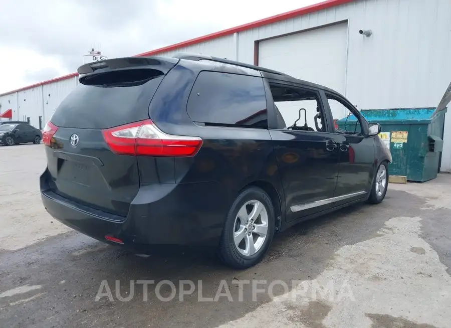 TOYOTA SIENNA 2017 vin 5TDKZ3DC8HS838077 from auto auction Iaai