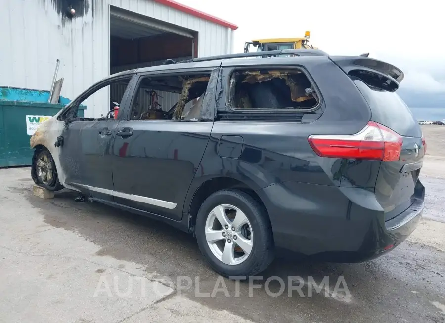 TOYOTA SIENNA 2017 vin 5TDKZ3DC8HS838077 from auto auction Iaai