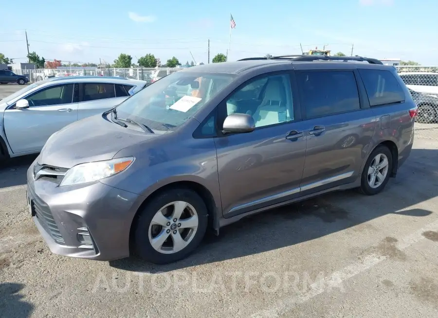 TOYOTA SIENNA 2019 vin 5TDKZ3DCXKS003928 from auto auction Iaai