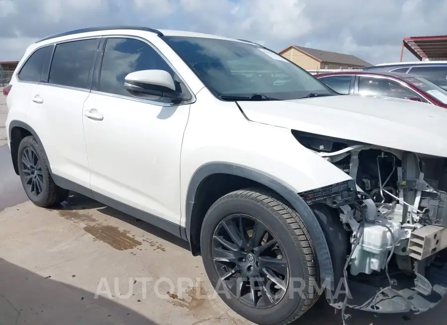 TOYOTA HIGHLANDER 2019 vin 5TDKZRFH4KS574066 from auto auction Iaai