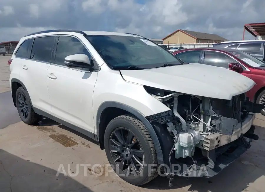 TOYOTA HIGHLANDER 2019 vin 5TDKZRFH4KS574066 from auto auction Iaai