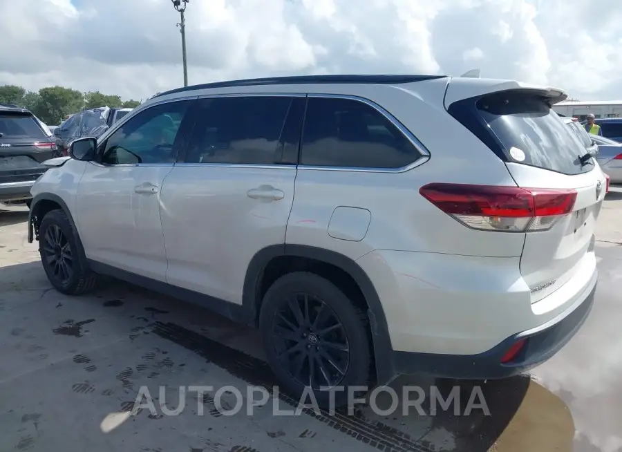 TOYOTA HIGHLANDER 2019 vin 5TDKZRFH4KS574066 from auto auction Iaai