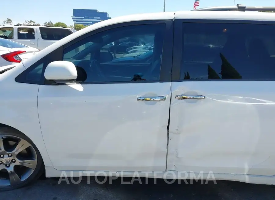 TOYOTA SIENNA 2015 vin 5TDXK3DC4FS659882 from auto auction Iaai