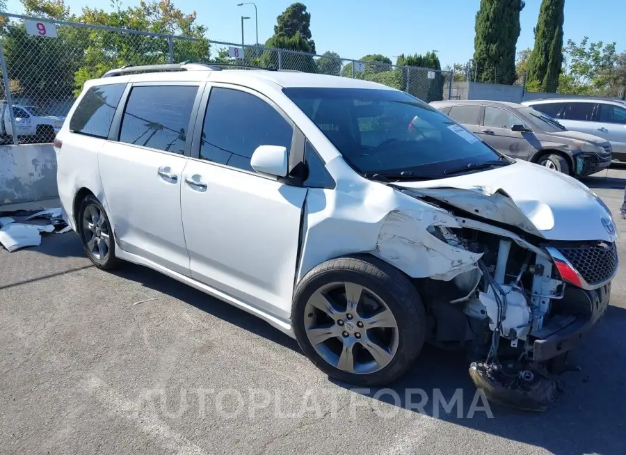 TOYOTA SIENNA 2015 vin 5TDXK3DC4FS659882 from auto auction Iaai