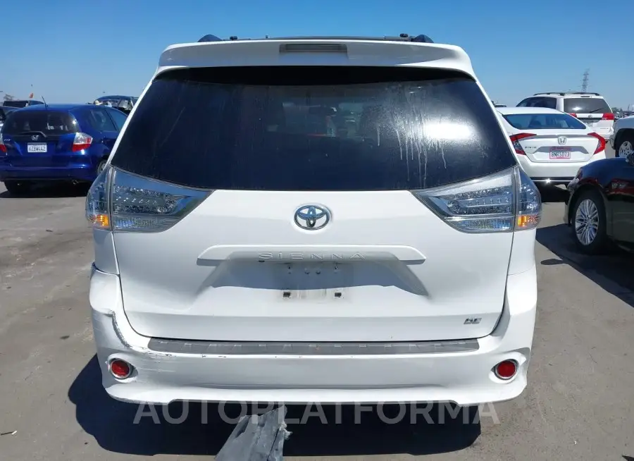 TOYOTA SIENNA 2015 vin 5TDXK3DC4FS659882 from auto auction Iaai