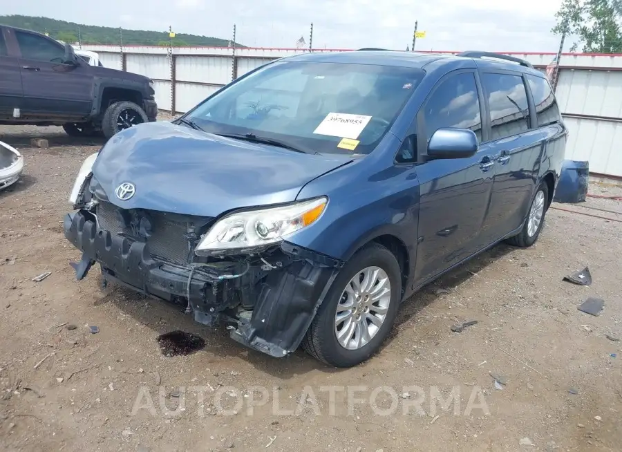 TOYOTA SIENNA 2015 vin 5TDYK3DC2FS678645 from auto auction Iaai