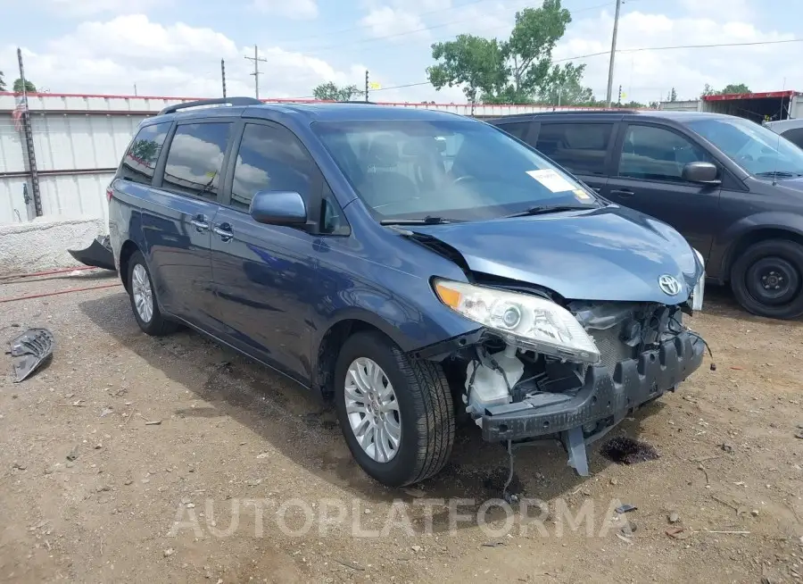 TOYOTA SIENNA 2015 vin 5TDYK3DC2FS678645 from auto auction Iaai