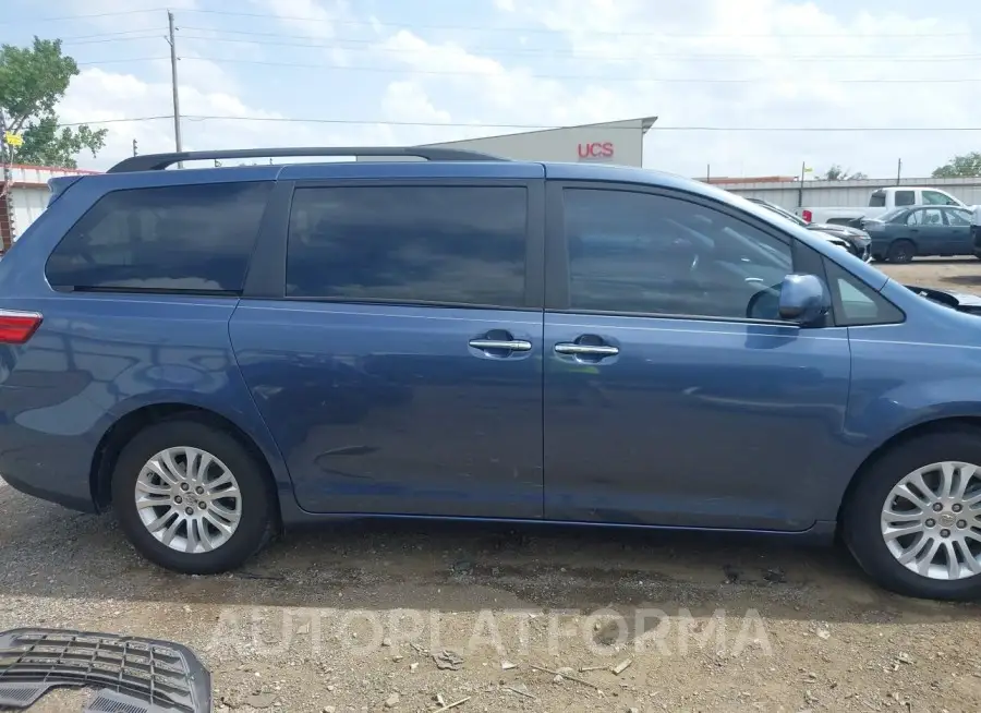 TOYOTA SIENNA 2015 vin 5TDYK3DC2FS678645 from auto auction Iaai