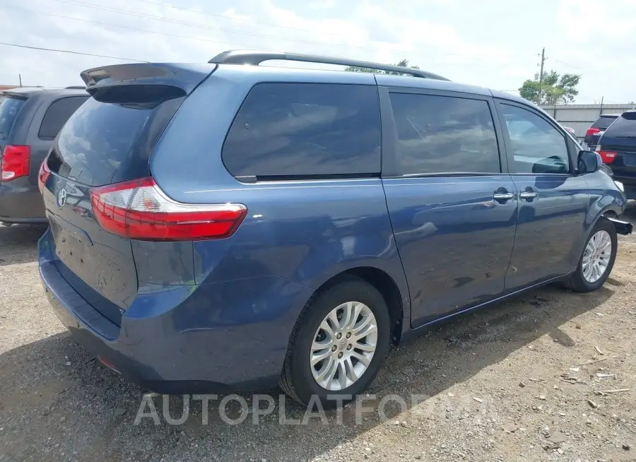 TOYOTA SIENNA 2015 vin 5TDYK3DC2FS678645 from auto auction Iaai