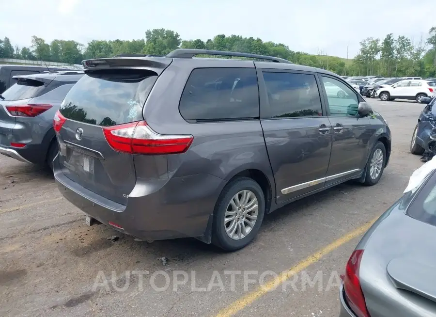 TOYOTA SIENNA 2015 vin 5TDYK3DC5FS635952 from auto auction Iaai