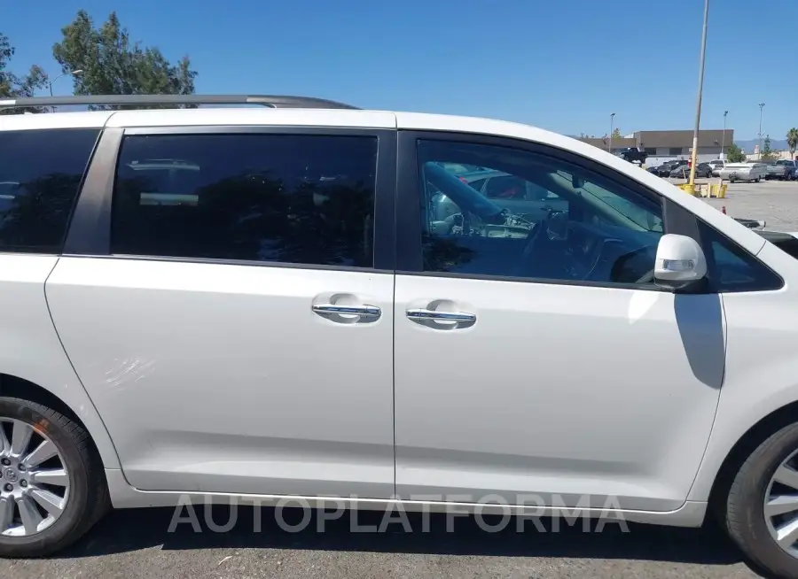 TOYOTA SIENNA 2017 vin 5TDYZ3DC1HS878592 from auto auction Iaai