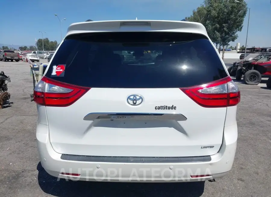 TOYOTA SIENNA 2017 vin 5TDYZ3DC1HS878592 from auto auction Iaai