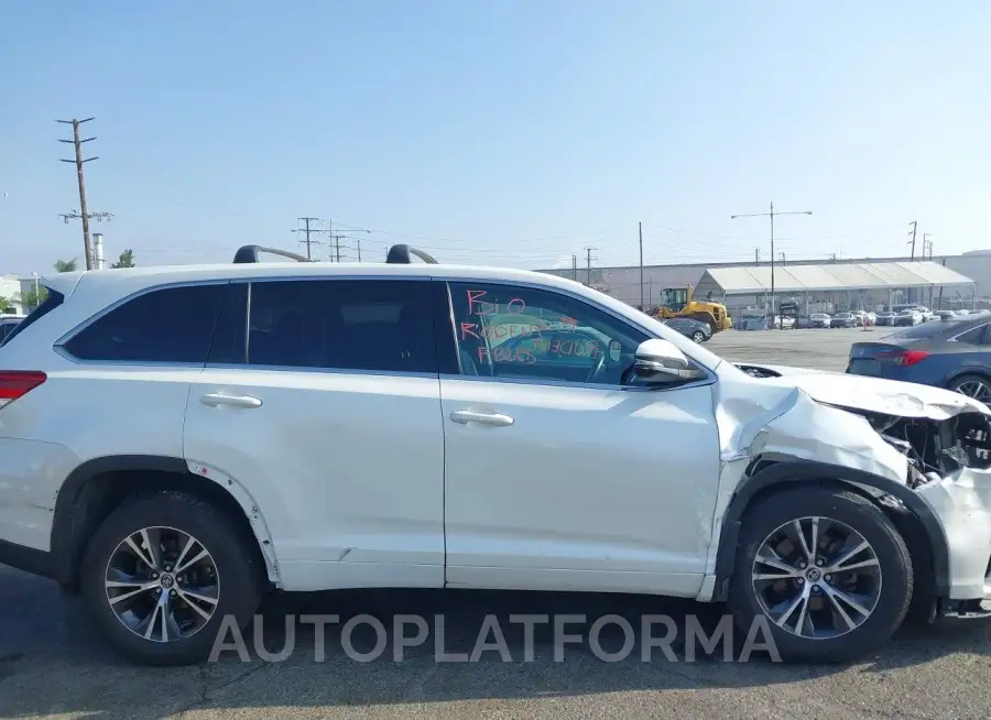 TOYOTA HIGHLANDER 2017 vin 5TDZARFHXHS030816 from auto auction Iaai