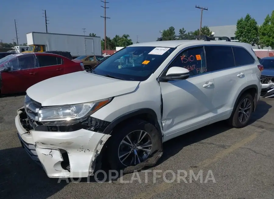 TOYOTA HIGHLANDER 2017 vin 5TDZARFHXHS030816 from auto auction Iaai