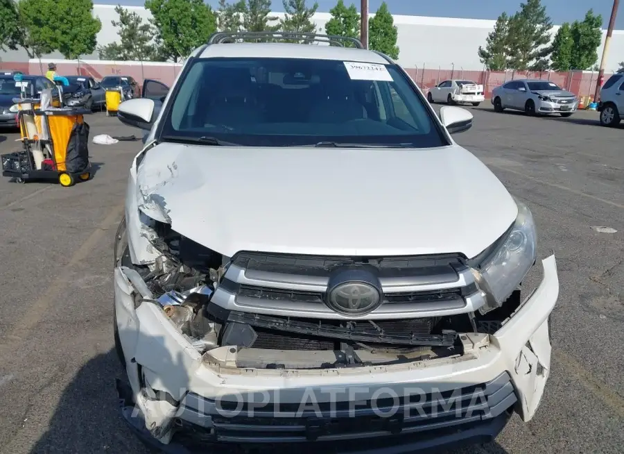 TOYOTA HIGHLANDER 2017 vin 5TDZARFHXHS030816 from auto auction Iaai